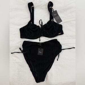 Avenue Black Bikini Set